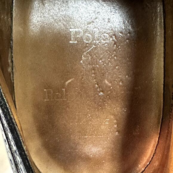 FULLY RESOLED Crockett & Jones x Ralph Lauren Oxford Bench Made England 10.5 D main image 5